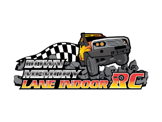 Down Memory Lane Indoor RC logo design by nona