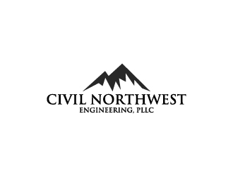 Civil Northwest Engineering, PLLC logo design by wongndeso