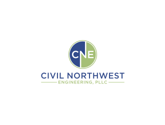 Civil Northwest Engineering, PLLC logo design by johana