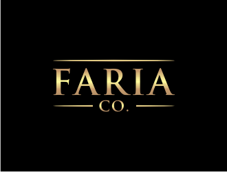 Faria Co. logo design by johana