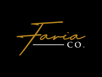 Faria Co. logo design by GassPoll