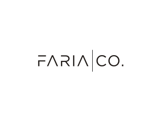 Faria Co. logo design by johana