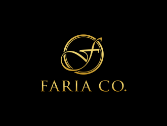Faria Co. logo design by Barkah