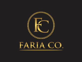 Faria Co. logo design by santrie