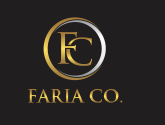 Faria Co. logo design by santrie