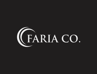 Faria Co. logo design by santrie
