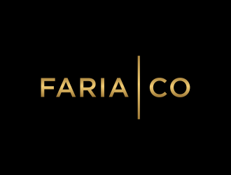 Faria Co. logo design by christabel