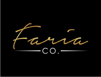 Faria Co. logo design by puthreeone