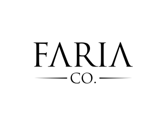 Faria Co. logo design by febri
