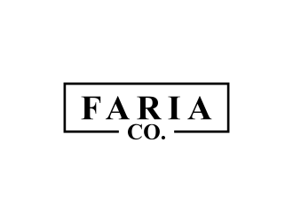 Faria Co. logo design by Humhum