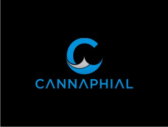 Cannaphial logo design by sabyan