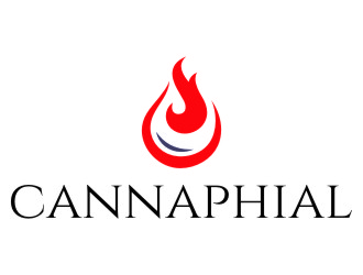 Cannaphial logo design by jetzu