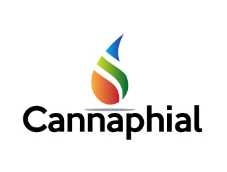 Cannaphial logo design by ElonStark