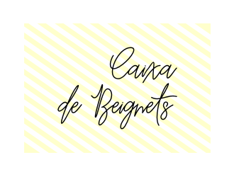 Caixa de Beignets logo design by Zhafir