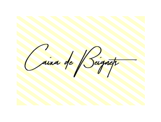 Caixa de Beignets logo design by Zhafir