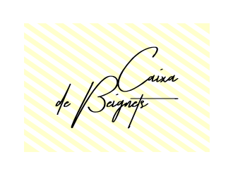 Caixa de Beignets logo design by Zhafir