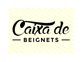 Caixa de Beignets logo design by Zhafir