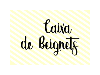 Caixa de Beignets logo design by Zhafir