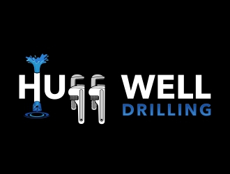 Huff Well Drilling logo design by rizuki