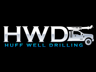 Huff Well Drilling logo design by uttam