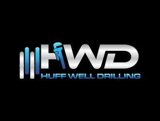 Huff Well Drilling logo design by hopee