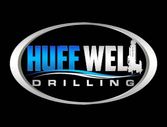 Huff Well Drilling logo design by usef44