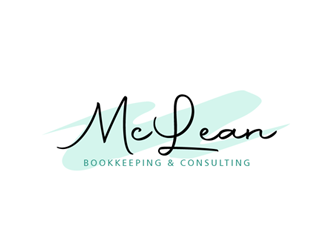McLean Bookkeeping  - OR - McLean Bookkeeping & Consulting logo design by ingepro