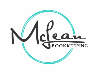 McLean Bookkeeping  - OR - McLean Bookkeeping & Consulting logo design by Mardhi