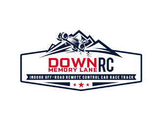Down Memory Lane Indoor RC logo design by senja03
