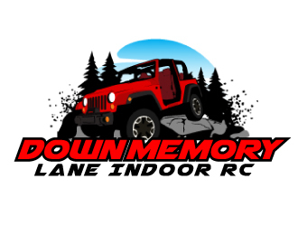 Down Memory Lane Indoor RC logo design by ElonStark