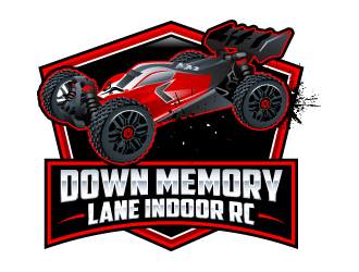 Down Memory Lane Indoor RC logo design by uttam