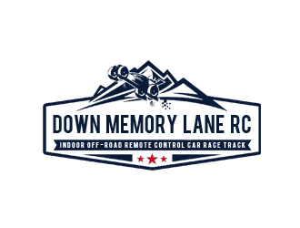 Down Memory Lane Indoor RC logo design by senja03