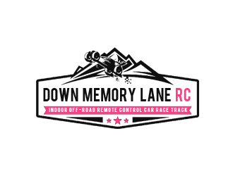 Down Memory Lane Indoor RC logo design by senja03