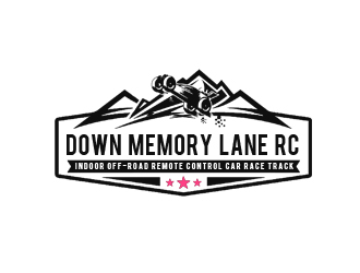 Down Memory Lane Indoor RC logo design by senja03