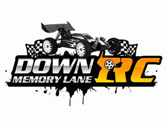 Down Memory Lane Indoor RC logo design by Bananalicious