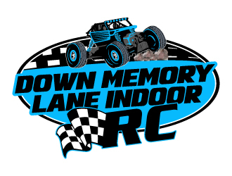 Down Memory Lane Indoor RC logo design by Suvendu