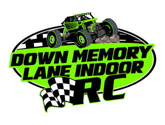 Down Memory Lane Indoor RC logo design by Suvendu