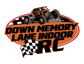 Down Memory Lane Indoor RC logo design by Suvendu
