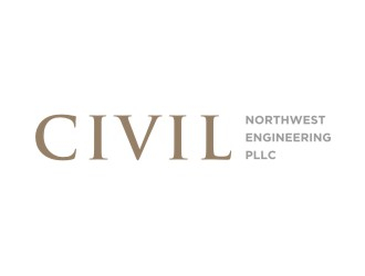 Civil Northwest Engineering, PLLC logo design by Artomoro