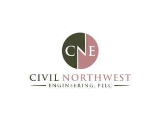 Civil Northwest Engineering, PLLC logo design by Artomoro
