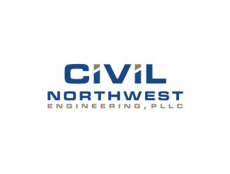 Civil Northwest Engineering, PLLC logo design by Artomoro
