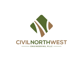 Civil Northwest Engineering, PLLC logo design by KaySa