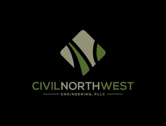 Civil Northwest Engineering, PLLC logo design by KaySa