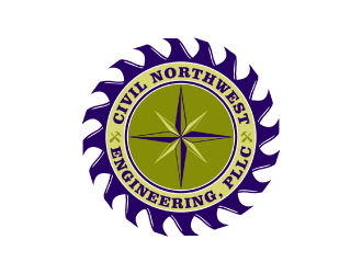 Civil Northwest Engineering, PLLC logo design by nona