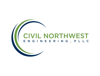 Civil Northwest Engineering, PLLC logo design by GassPoll