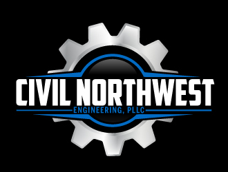 Civil Northwest Engineering, PLLC logo design by ElonStark