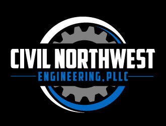 Civil Northwest Engineering, PLLC logo design by ElonStark