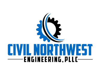 Civil Northwest Engineering, PLLC logo design by ElonStark