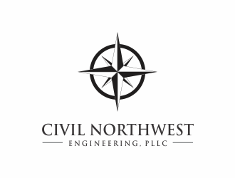 Civil Northwest Engineering, PLLC logo design by santrie