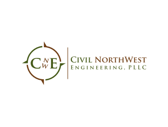 Civil Northwest Engineering, PLLC logo design by Sheilla
